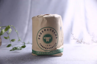 Yunnan Lincang Raw Pu-erh Tea Loose Leaf 100g Brown Paper Bag Packaging